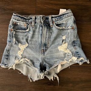 Abercrombie & Fitch High Rise Mom Shorts